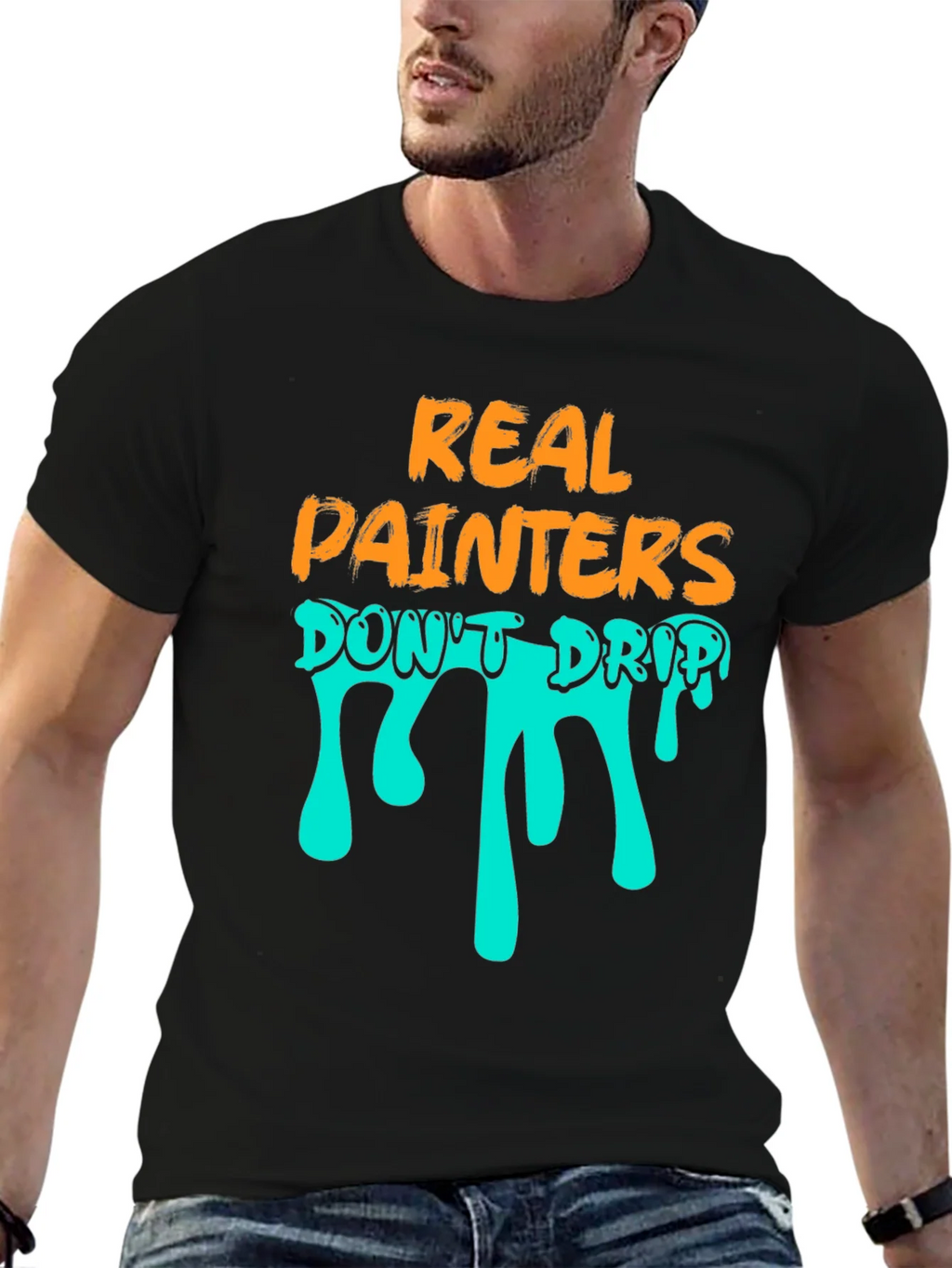 Real Painters Dont Drip T-Shirt product image 6