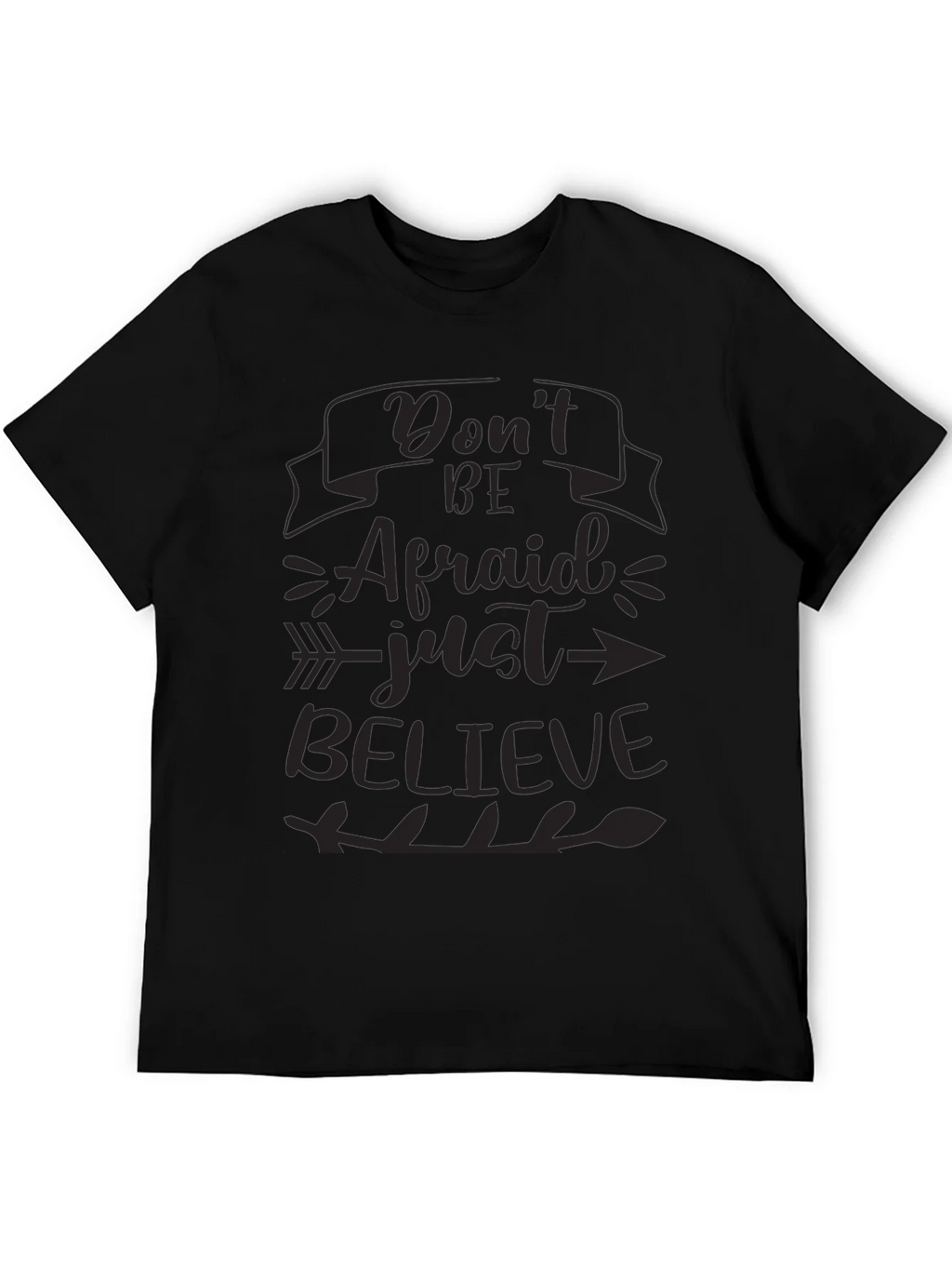 Inspirational T-Shirt - Dont Be Afraid Just Believe product image 5