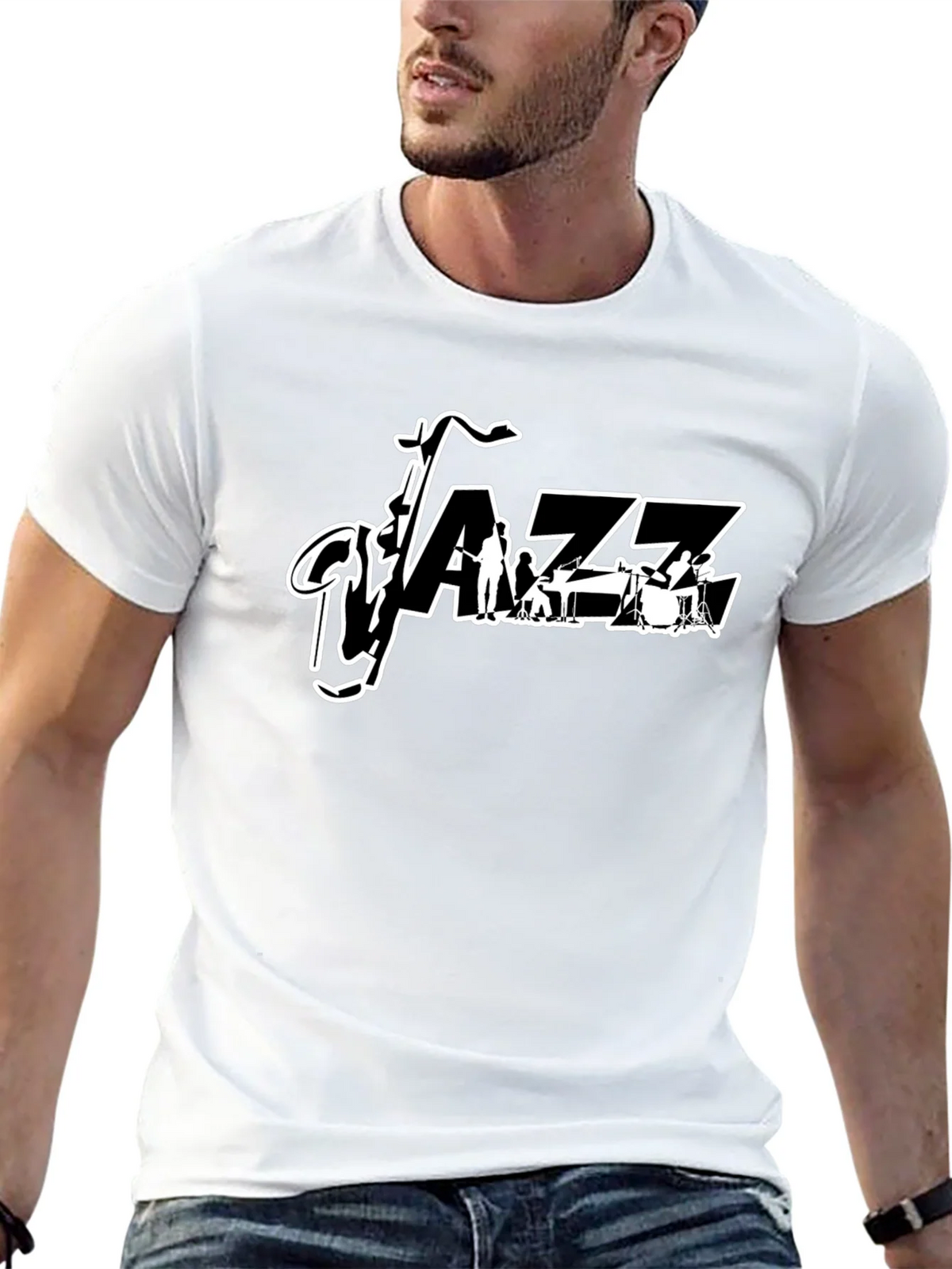 Jazz Band Graphic Tee - Cool Music Lover Shirt product image 12