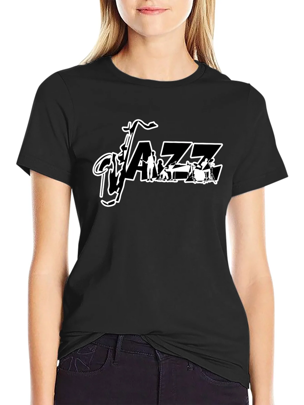 Jazz Band Graphic Tee - Cool Music Lover Shirt product image 2