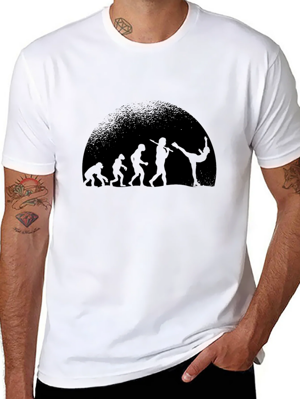 Evolution of Sport Black T-Shirt product image 2