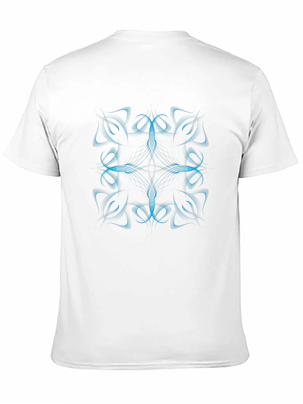Abstract Design Black T-Shirt product image 10