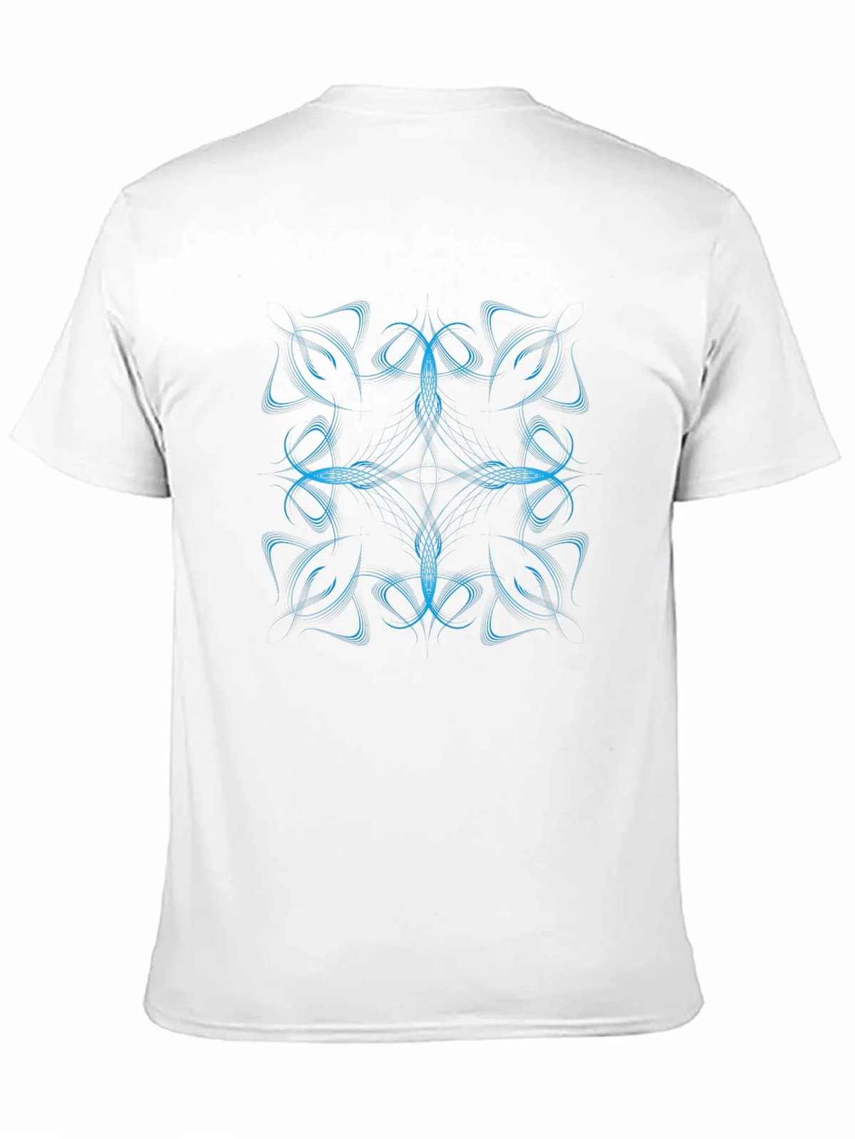 Abstract Design Black T-Shirt product image 10