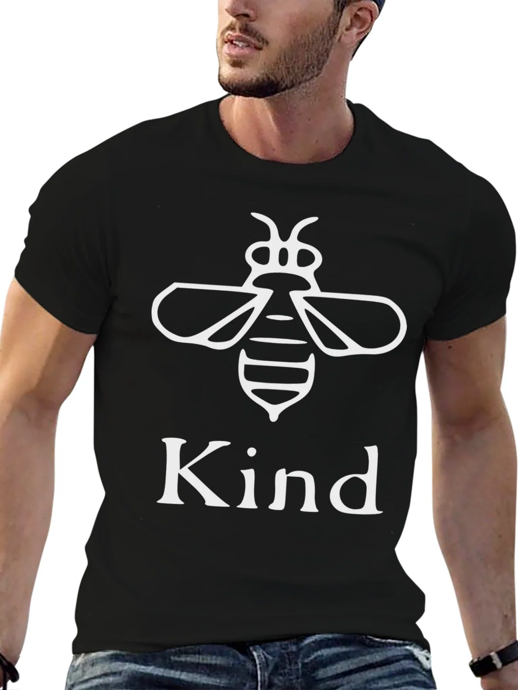 Bee Kind Graphic T-Shirt - Unisex Cotton Tee product image 5