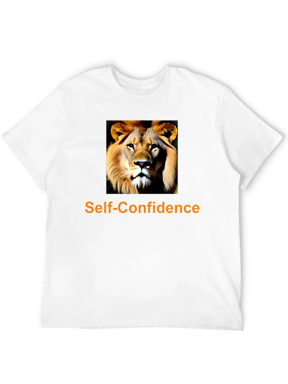 Self-Confidence Lion Graphic T-Shirt product image 3