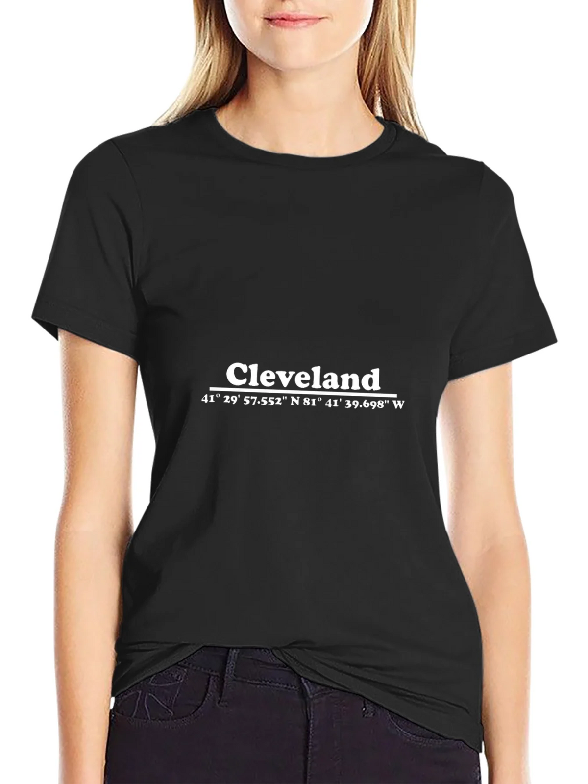 Cleveland Coordinates Graphic T-Shirt product image 2