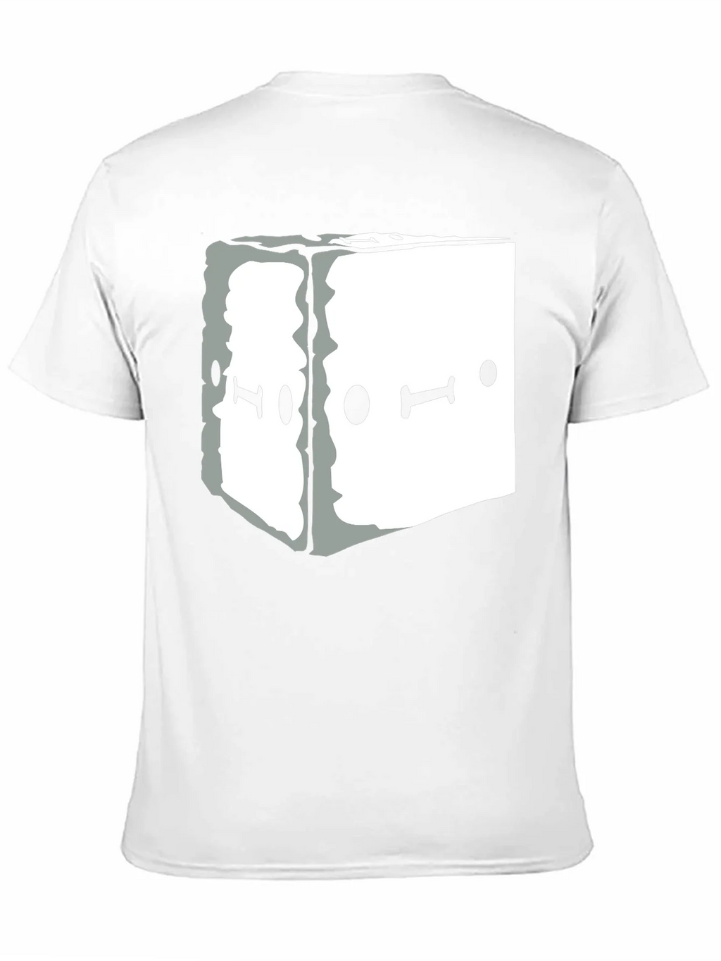 Abstract Graphic Tee - Black Unisex Casual T-Shirt product image 10