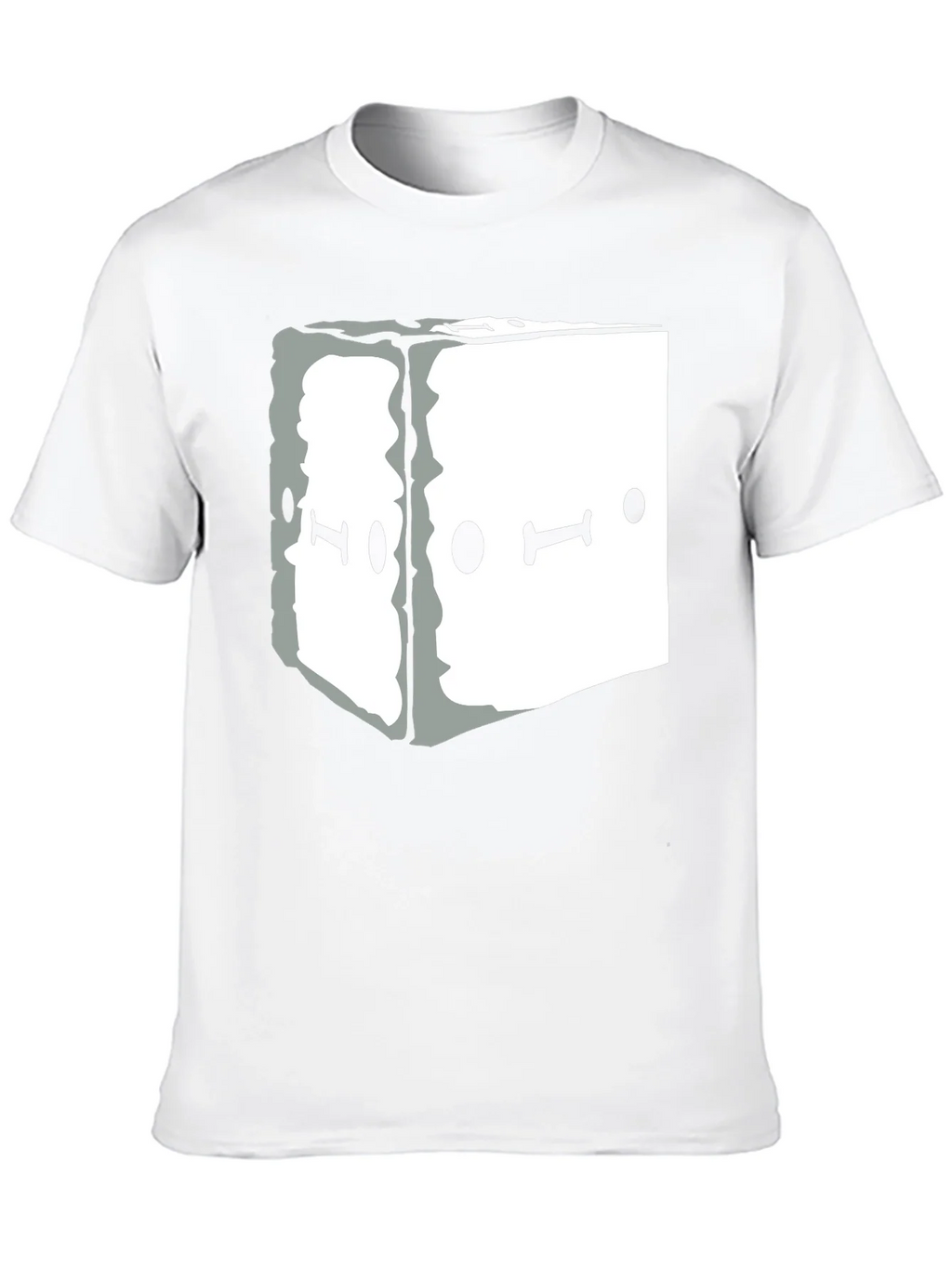 Abstract Graphic Tee - Black Unisex Casual T-Shirt product image 9