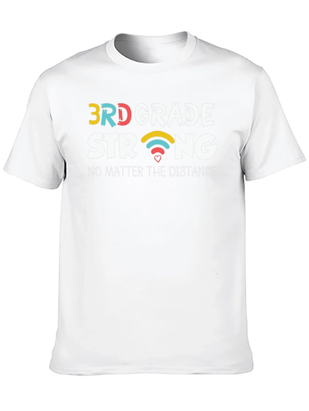 3rd Grade Strong Black T-Shirt product image 9