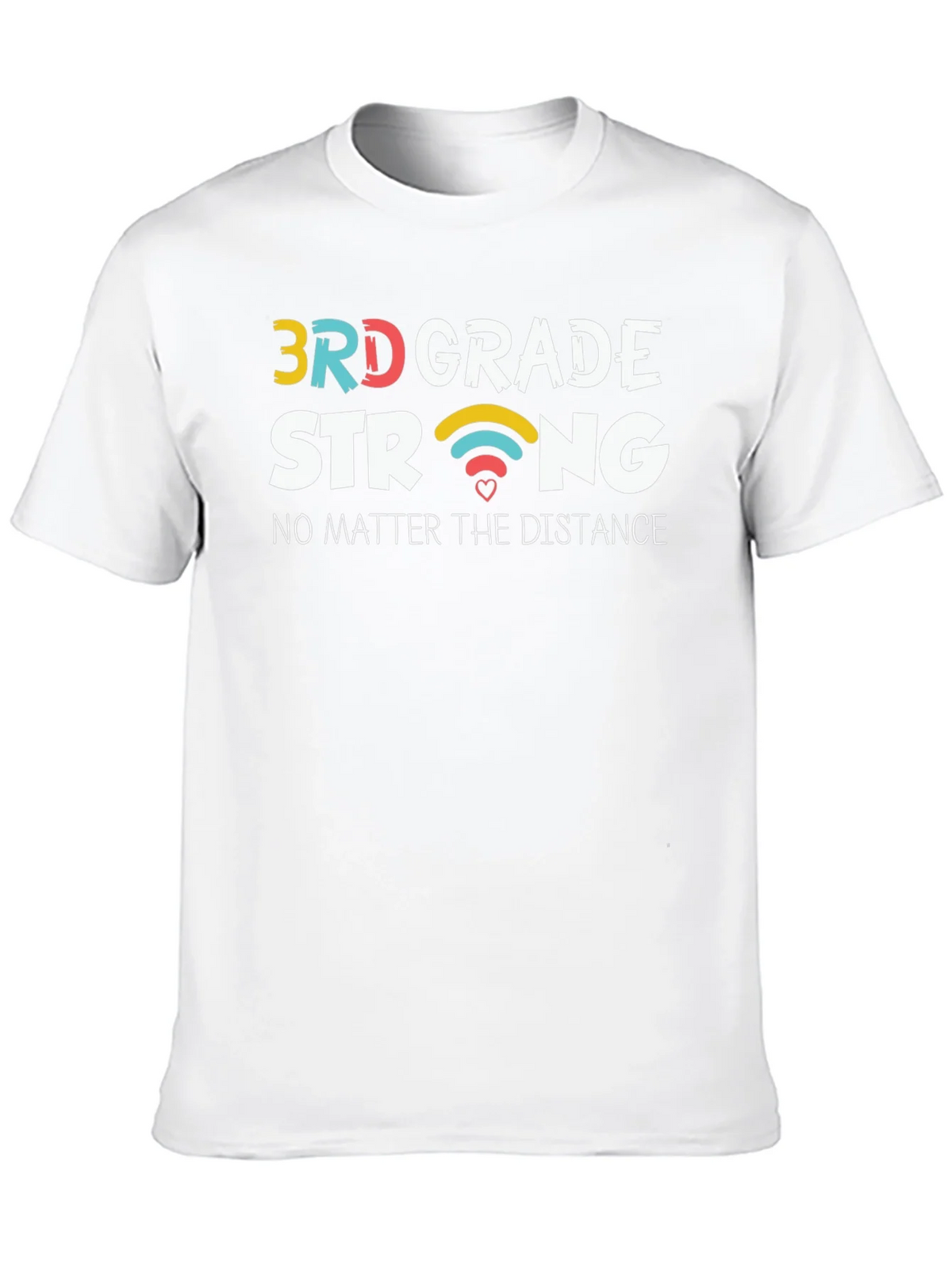 3rd Grade Strong Black T-Shirt product image 9