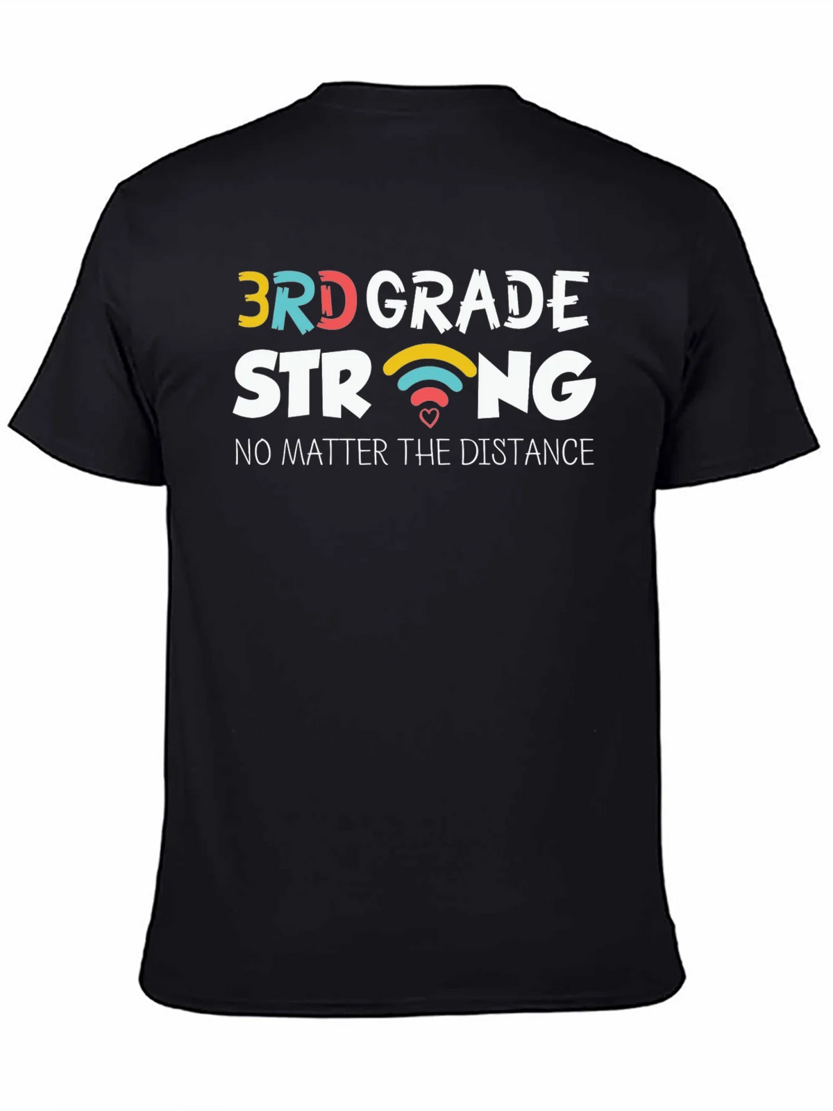 3rd Grade Strong Black T-Shirt product image 4