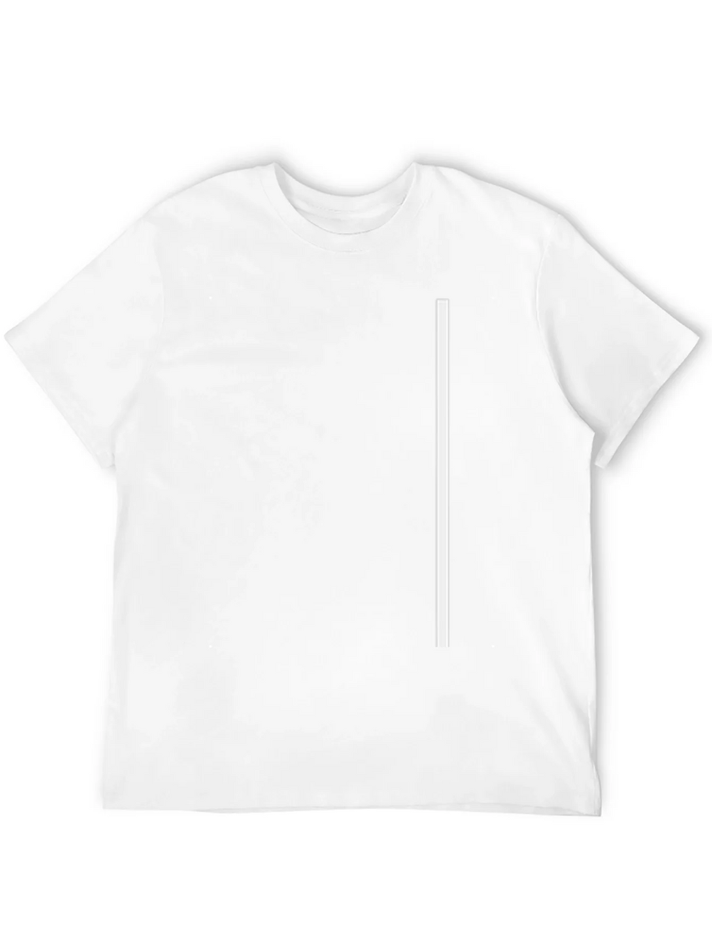 Minimalist Black Tee with White Stripe product image 9