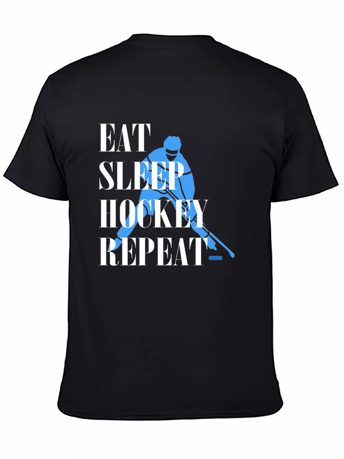 Eat Sleep Hockey Repeat Graphic Tee product image 4