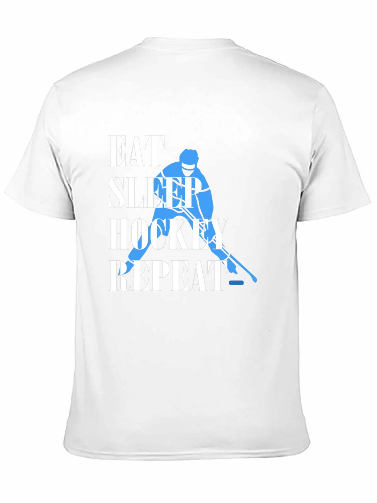 Eat Sleep Hockey Repeat Graphic Tee product image 10