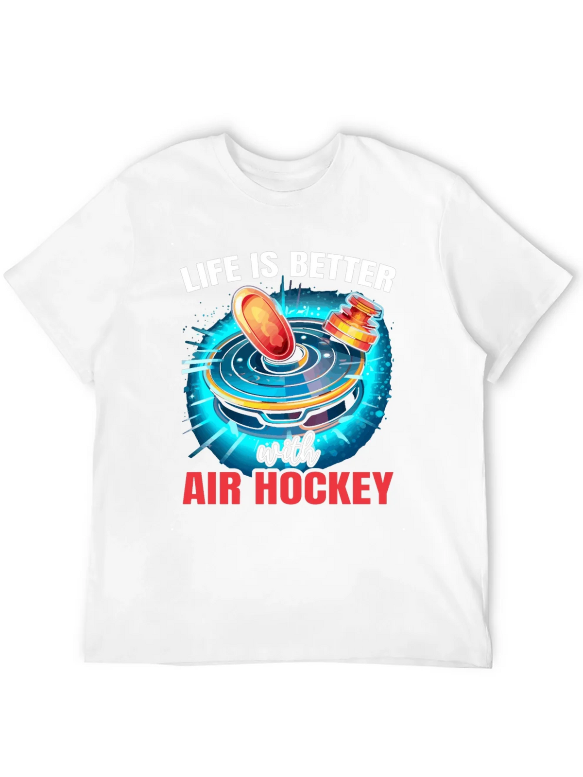 Air Hockey T-Shirt - Life Is Better with product image 11