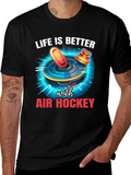 Air Hockey T-Shirt - Life Is Better with product image 1