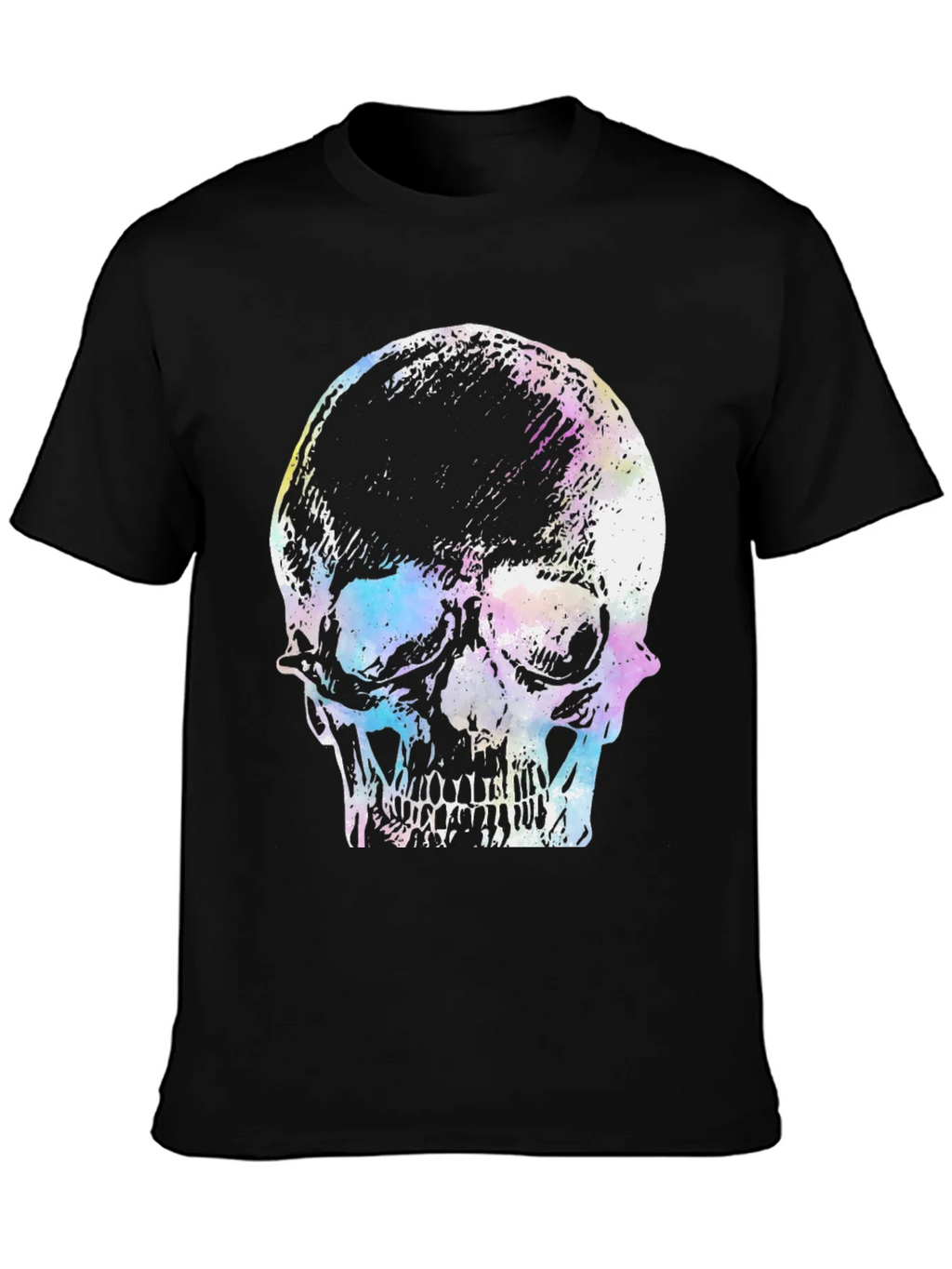 Skull Graphic Print T-Shirt - Black product image 2