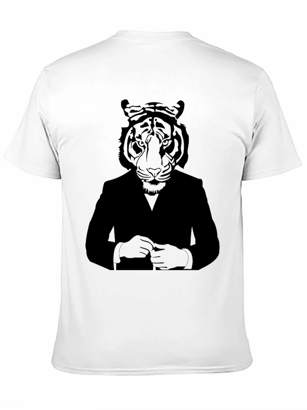 Tiger Suit Graphic T-Shirt - Cool Animal Design product image 10
