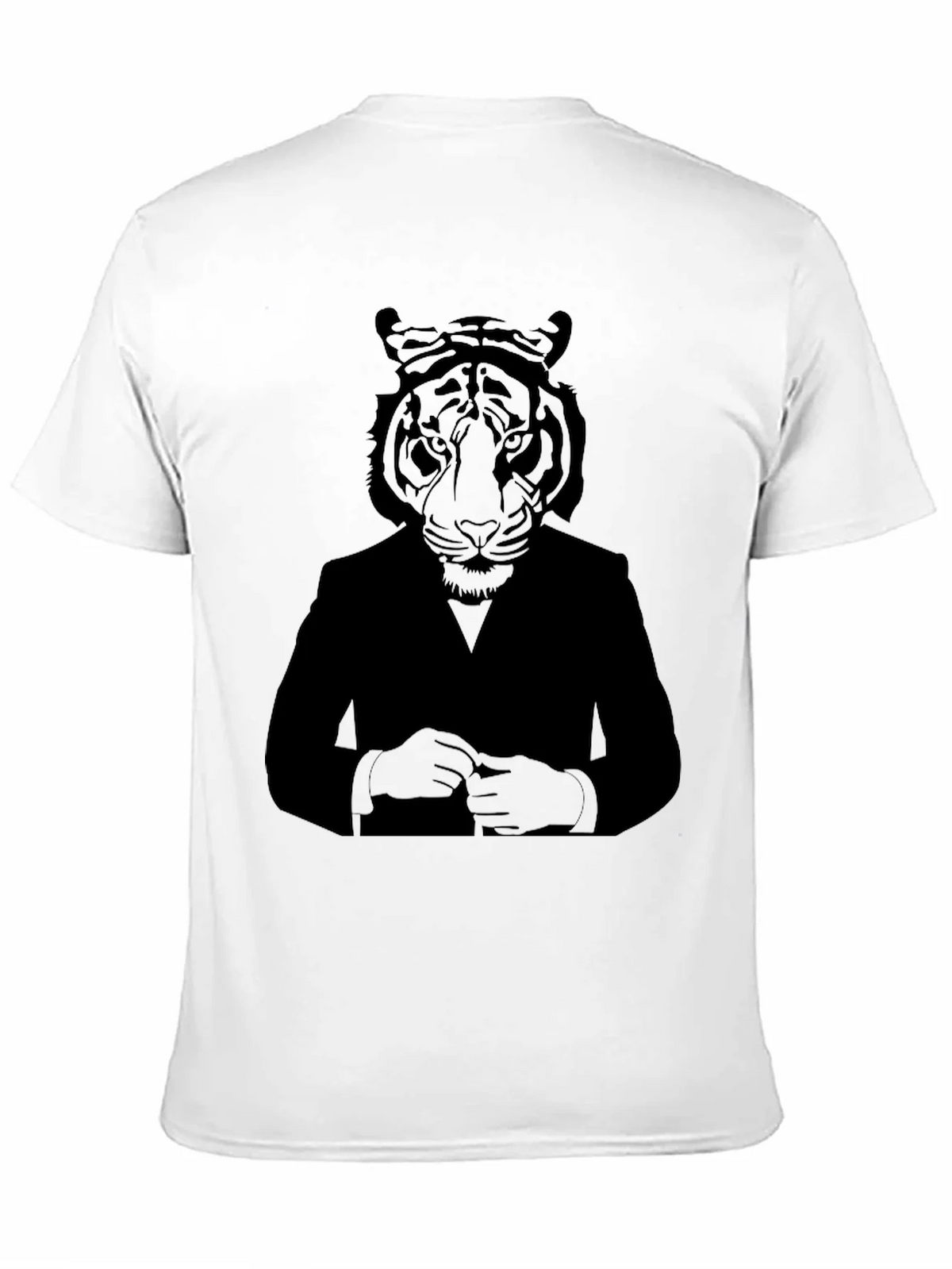 Tiger Suit Graphic T-Shirt - Cool Animal Design product image 10
