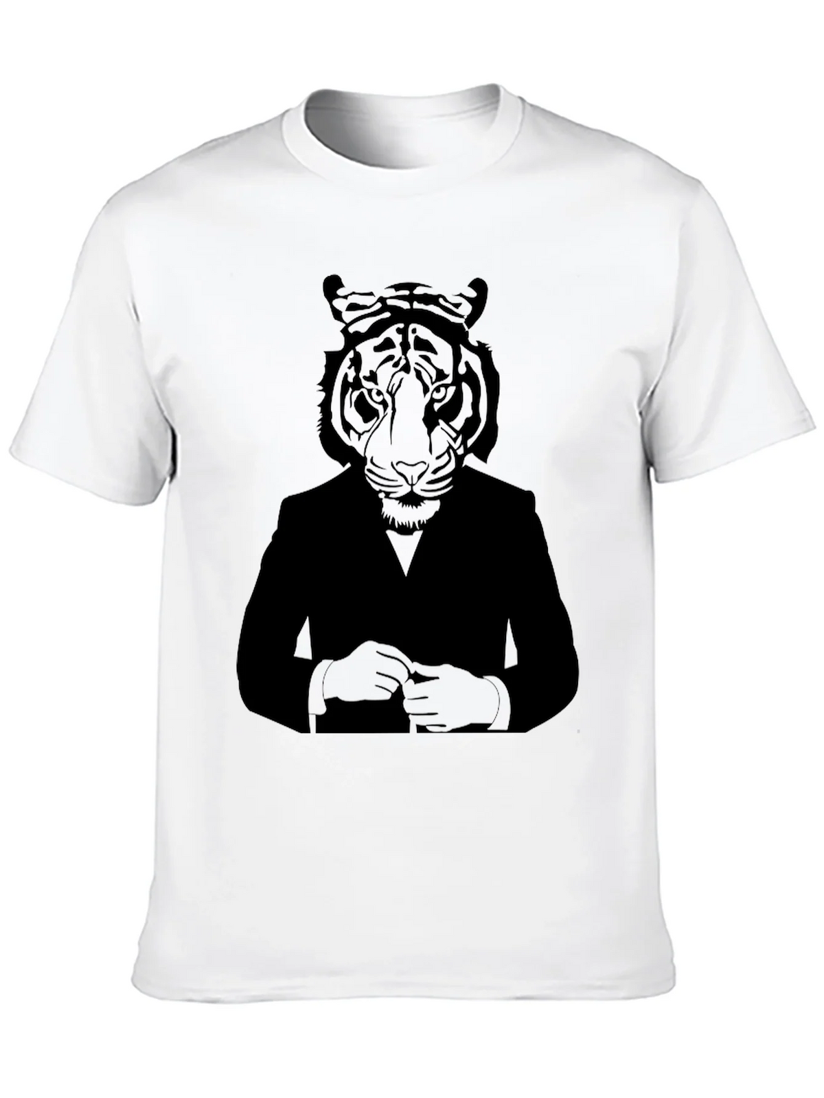 Tiger Suit Graphic T-Shirt - Cool Animal Design product image 9