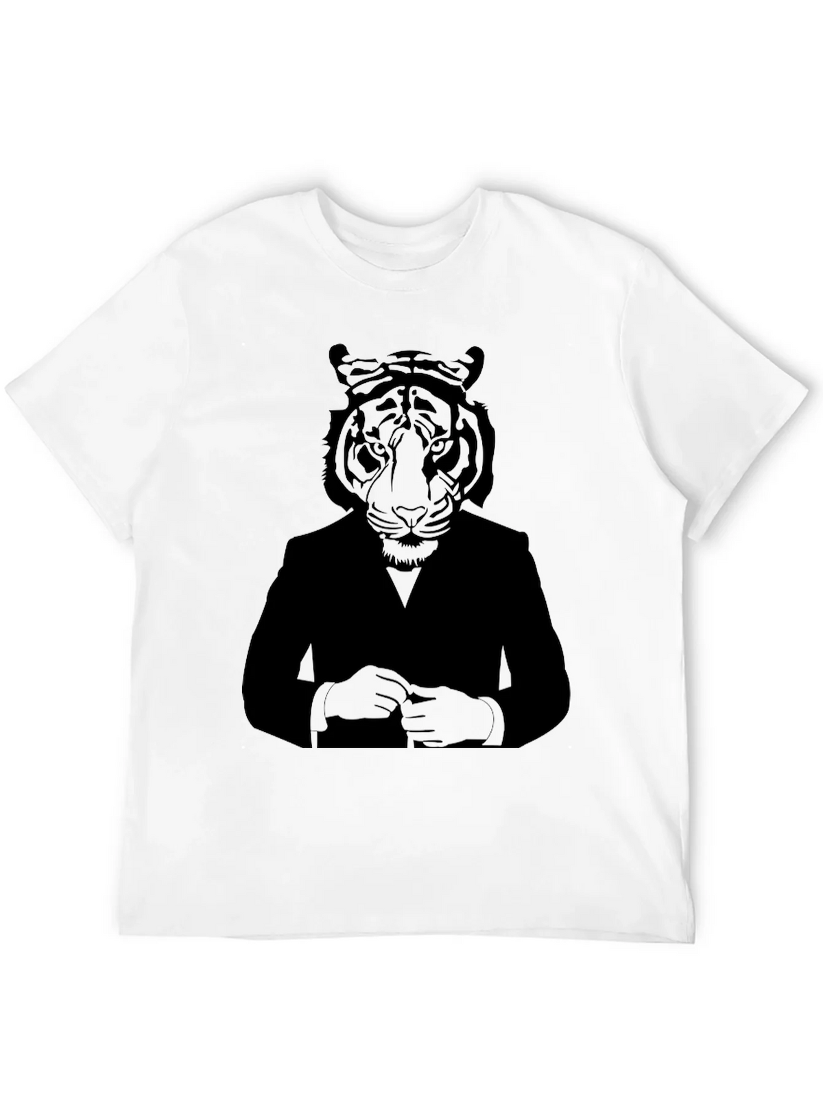 Tiger Suit Graphic T-Shirt - Cool Animal Design product image 11