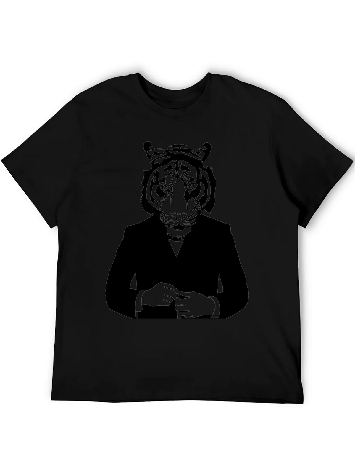 Tiger Suit Graphic T-Shirt - Cool Animal Design product image 5