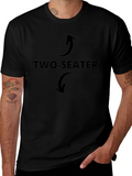 Two-Seater T-Shirt Novelty Humor product image 1