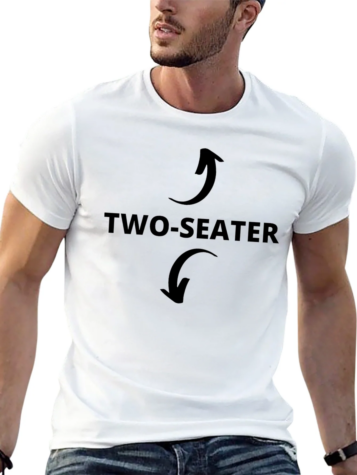 Two-Seater T-Shirt Novelty Humor product image 8