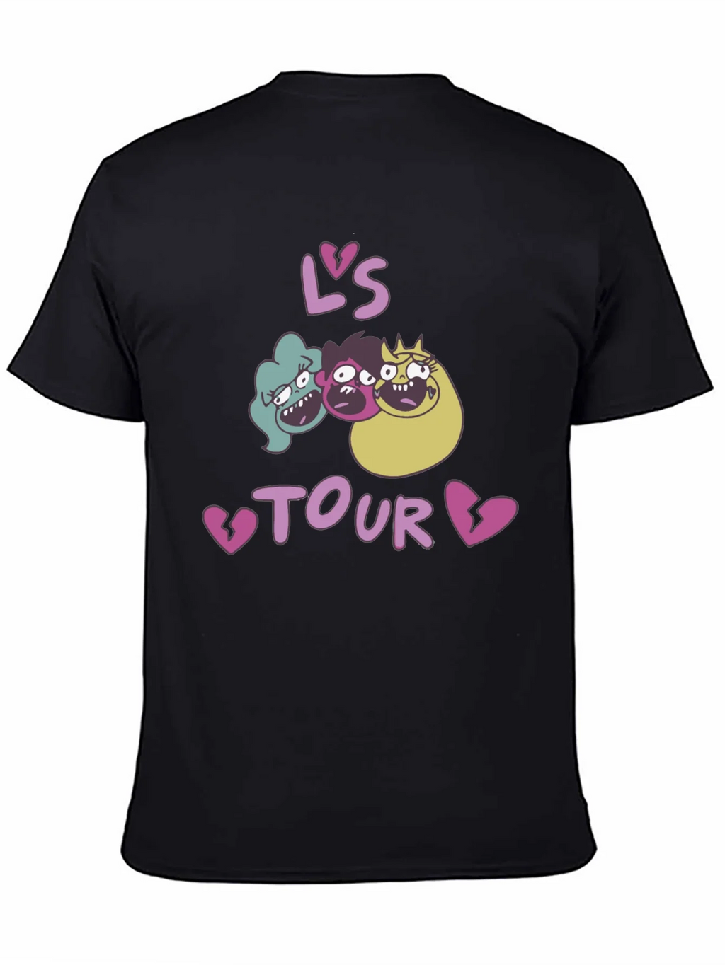 Lavas Tour Graphic T-Shirt Black product image 2