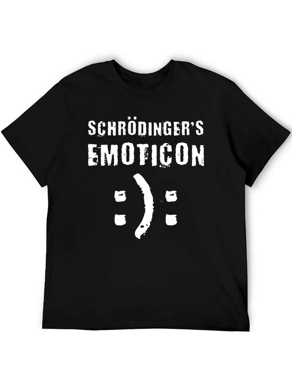 Schrödingers Emoticon T-Shirt - Funny Physics Humor Tee product image 5
