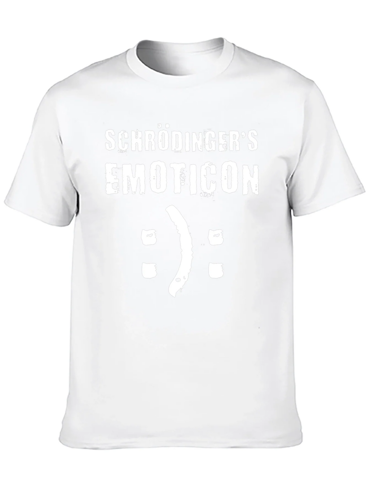Schrödingers Emoticon T-Shirt - Funny Physics Humor Tee product image 9