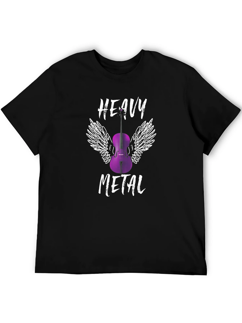 Heavy Metal Cello T-Shirt - Musician Gift product image 5