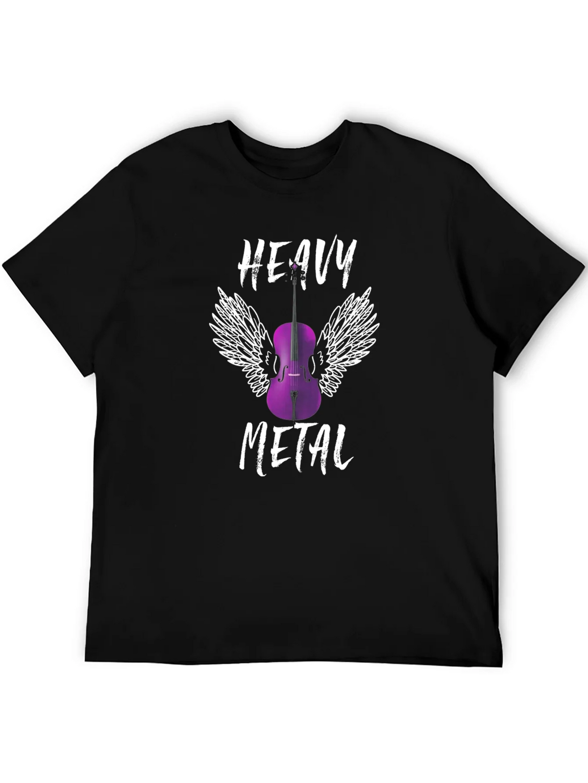 Heavy Metal Cello T-Shirt - Musician Gift product image 5