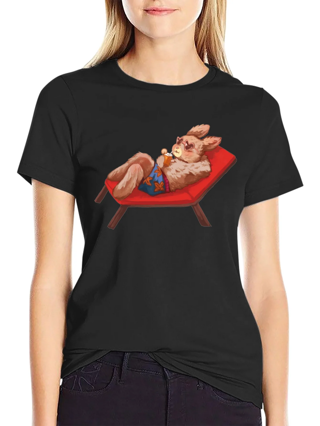 Relaxing Rabbit T-Shirt product image 2