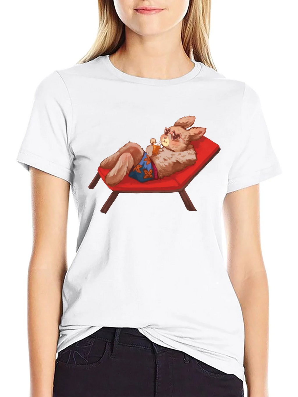 Relaxing Rabbit T-Shirt product image 8