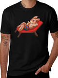 Relaxing Rabbit T-Shirt product image 1