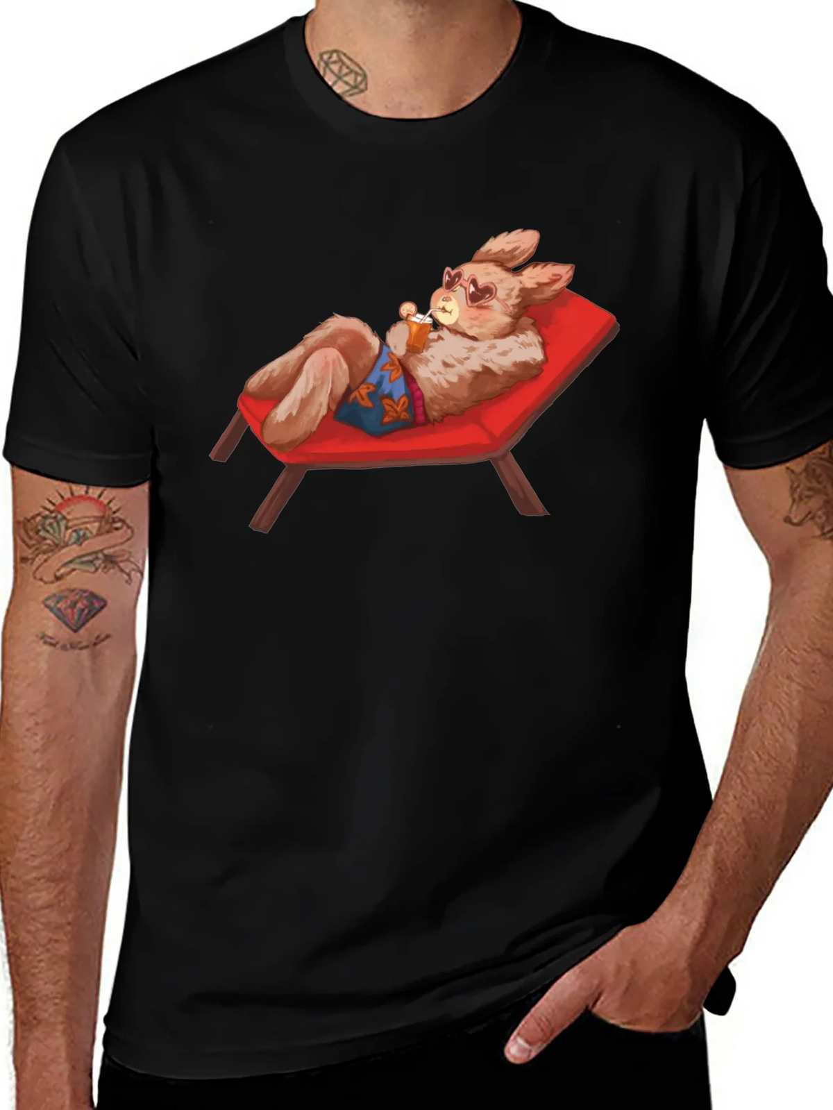 Relaxing Rabbit T-Shirt product image 1