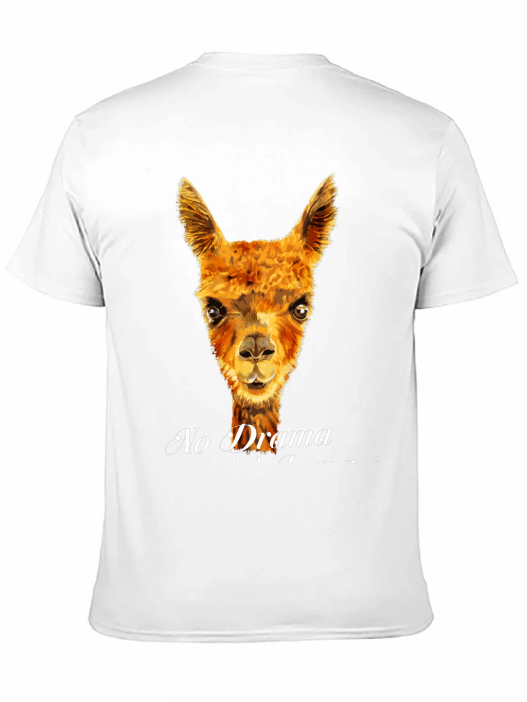 No Drama Llama T-Shirt - Funny Animal Tee product image 10
