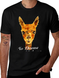 No Drama Llama T-Shirt - Funny Animal Tee product image 1