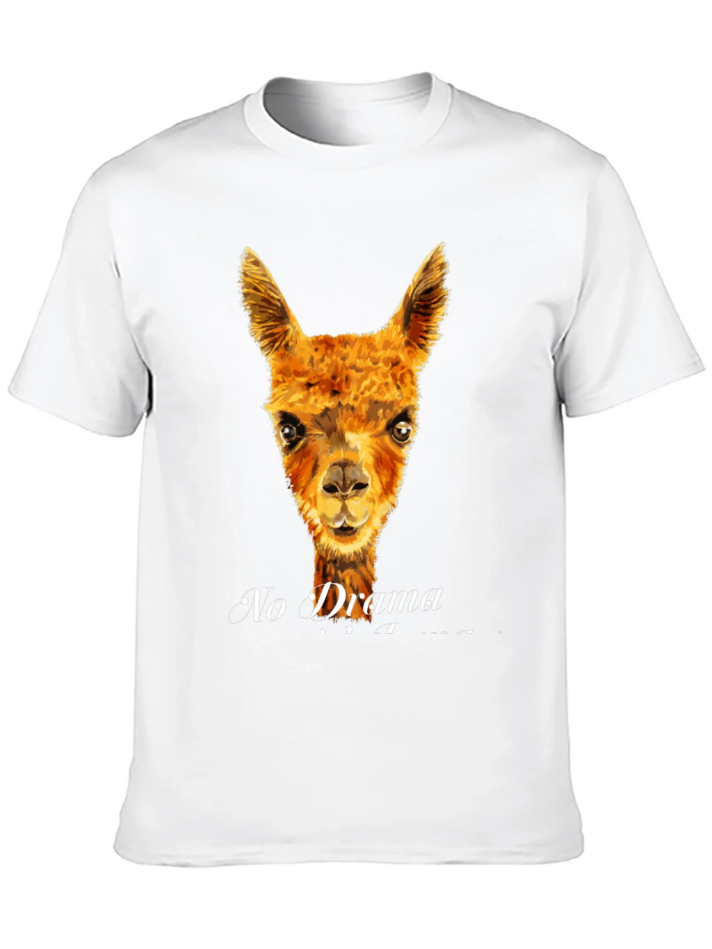No Drama Llama T-Shirt - Funny Animal Tee product image 9