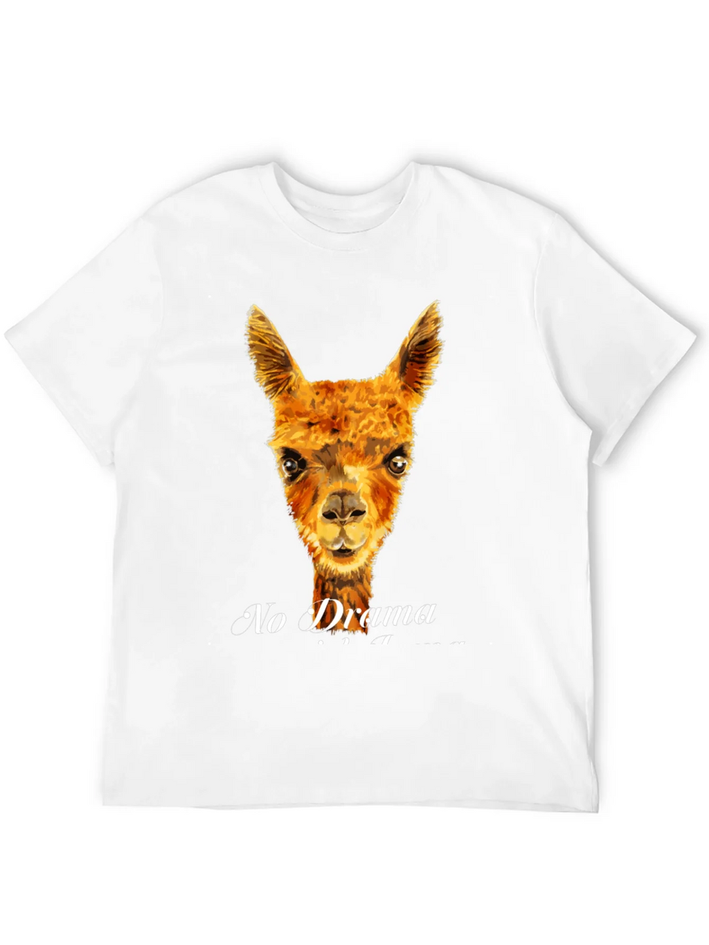 No Drama Llama T-Shirt - Funny Animal Tee product image 11
