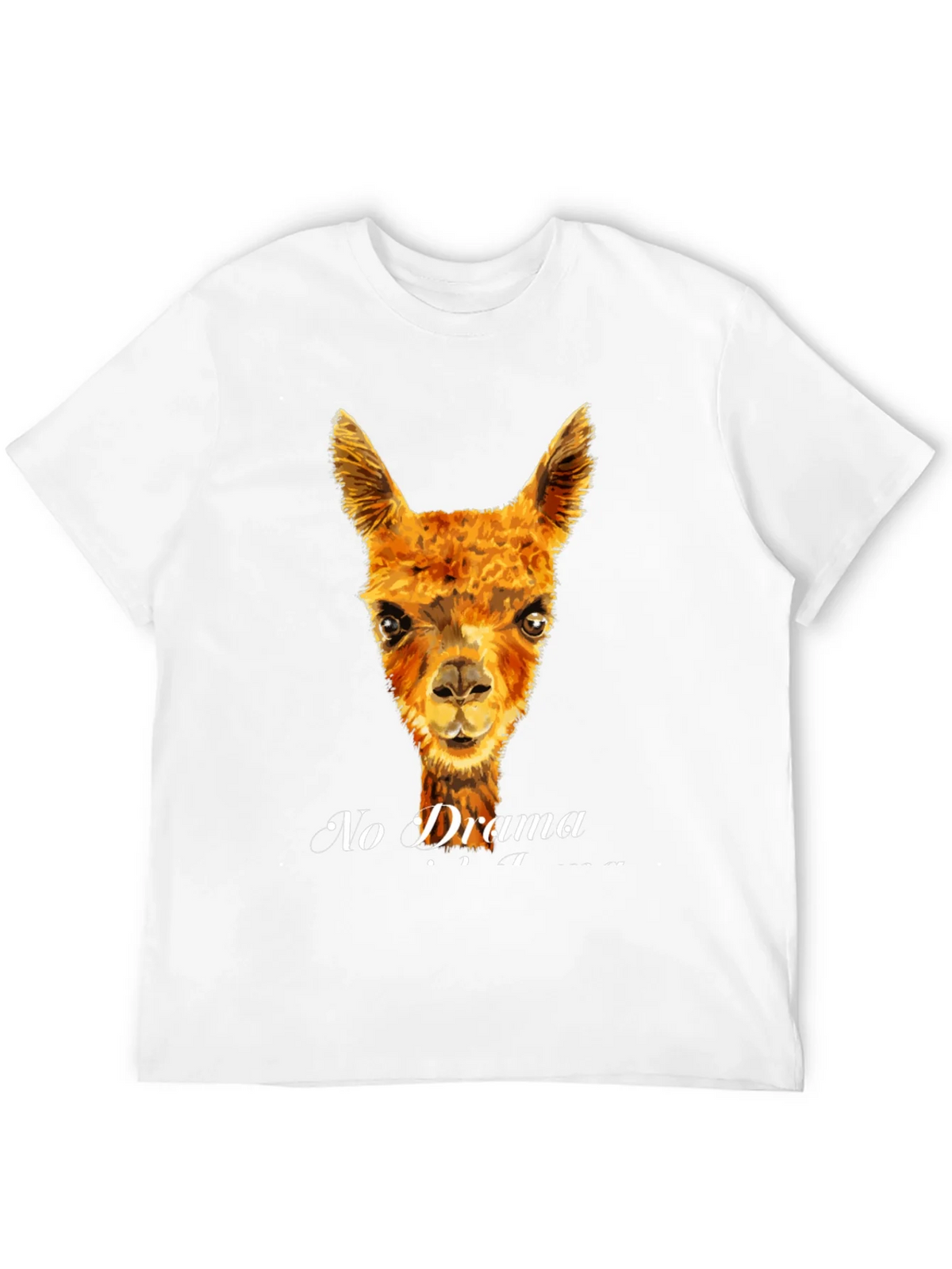 No Drama Llama T-Shirt - Funny Animal Tee product image 11
