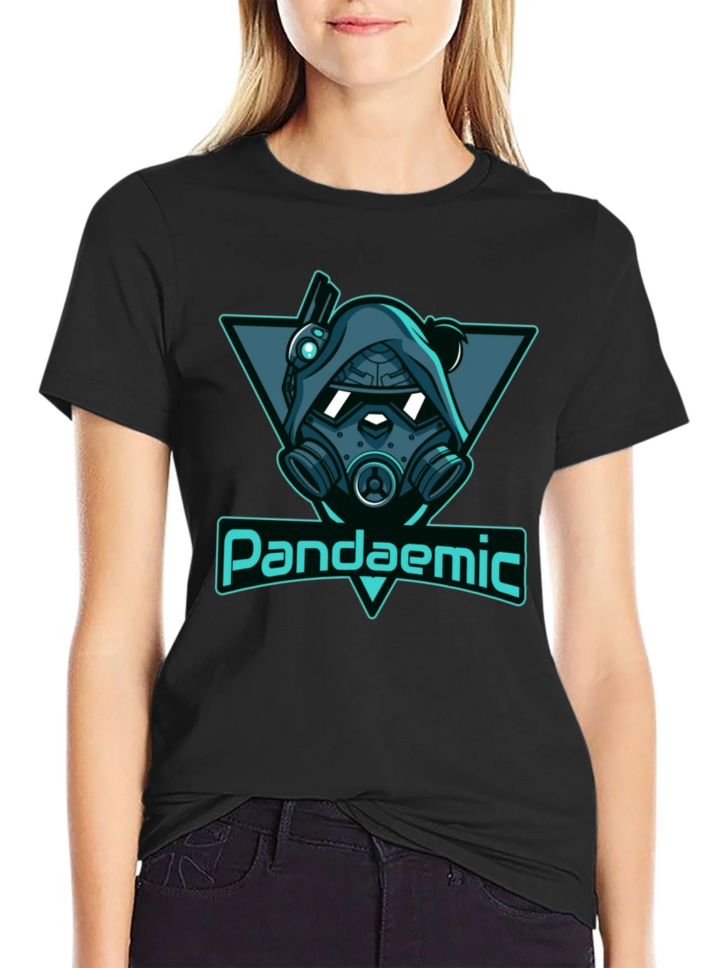 Pandaemic Graphic T-Shirt - Black product image 2