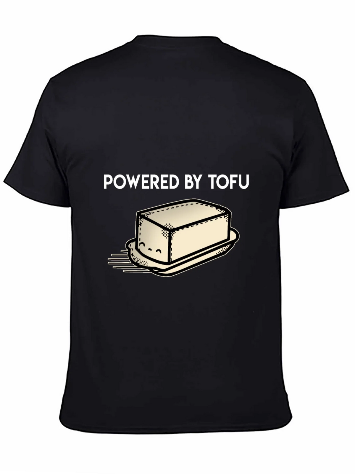 Powered By Tofu Graphic Tee Vegan Shirt product image 4