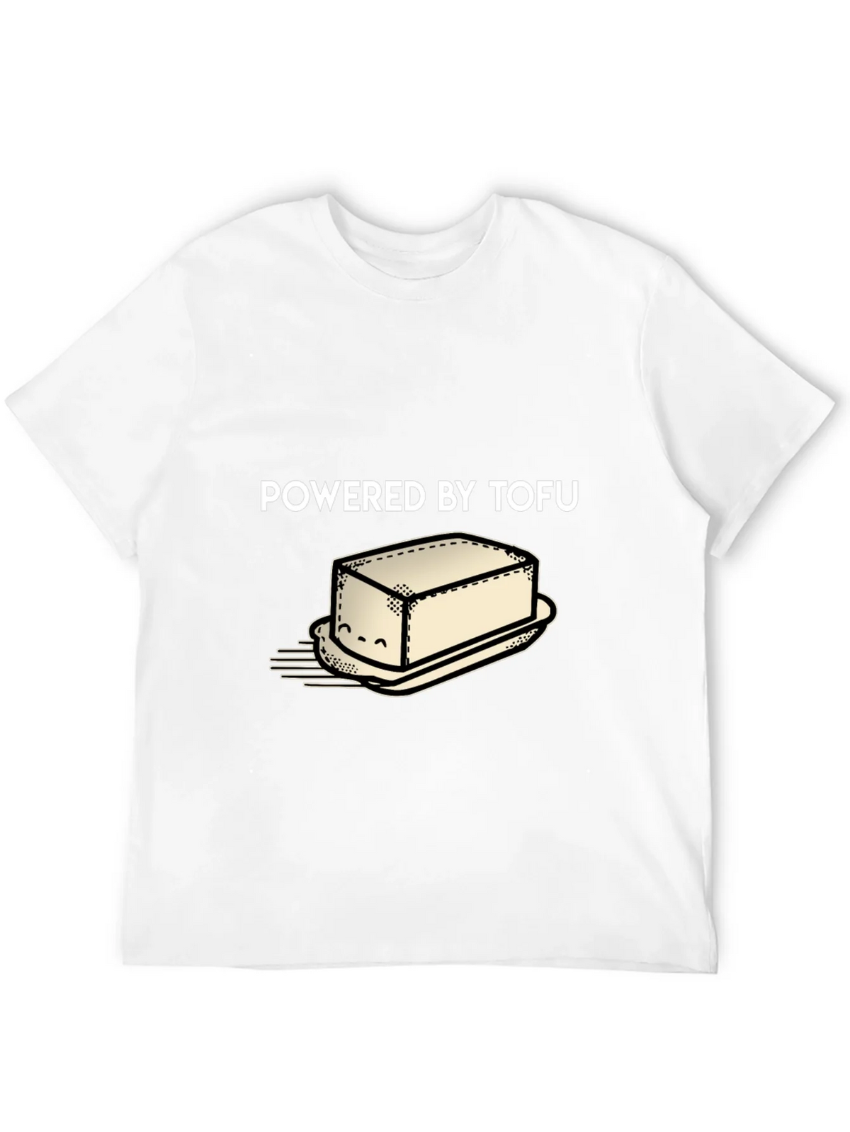 Powered By Tofu Graphic Tee Vegan Shirt product image 11