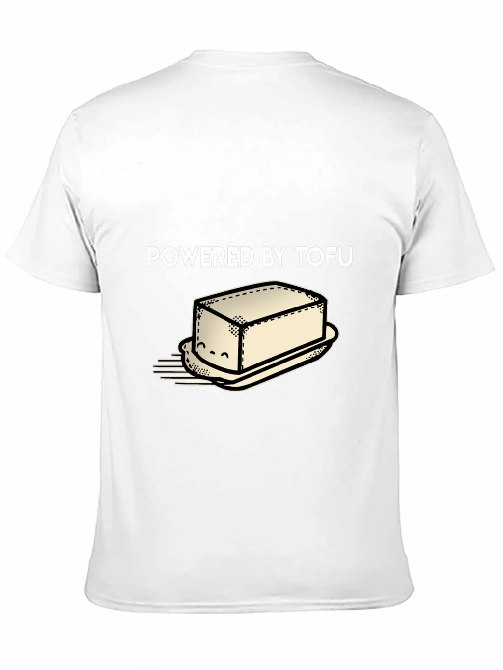 Powered By Tofu Graphic Tee Vegan Shirt product image 10