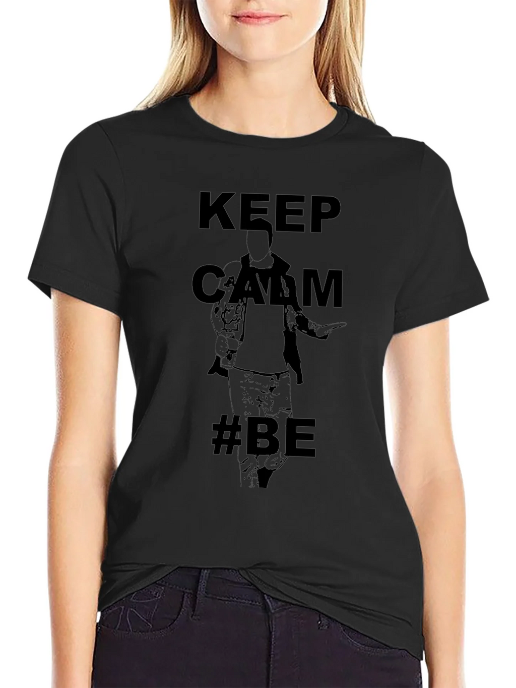 Keep Calm #BE T-Shirt - Black product image 1
