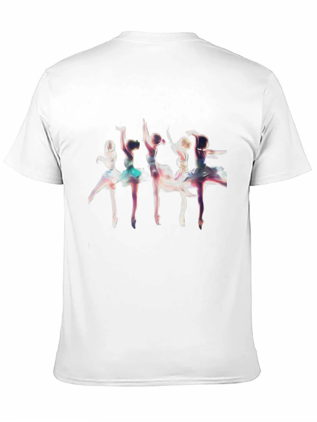 Ballerina Graphic T-Shirt - Black Cotton Tee product image 10