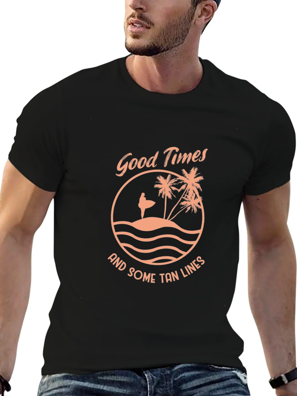 Good Times Tan Lines Graphic Tee product image 5