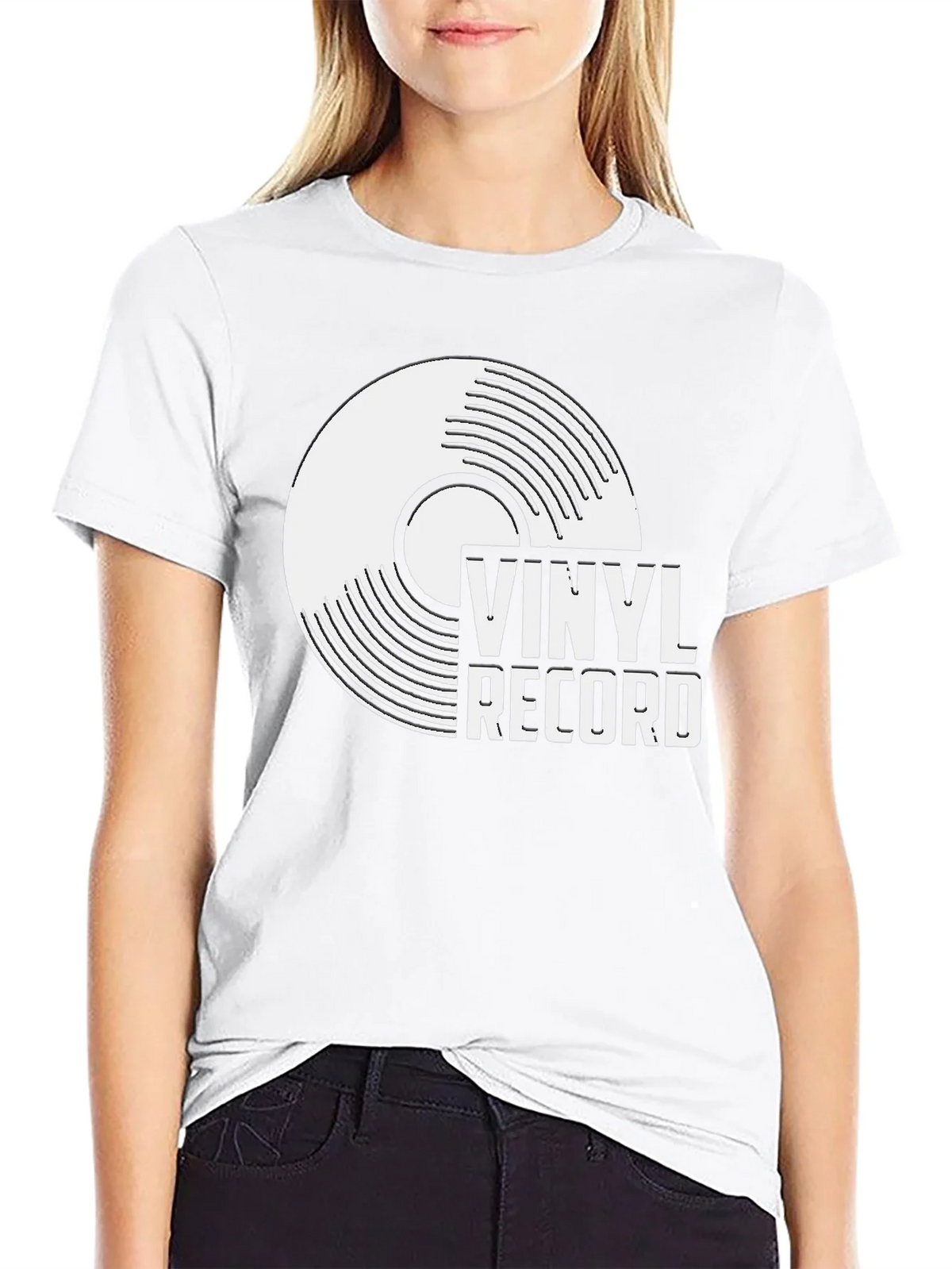 Vinyl Record Graphic T-Shirt - Retro Music Tee product image 3